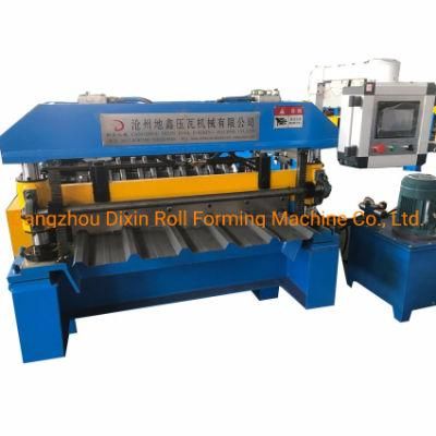 High Speed Ibr Trapezoidal Colored Steel Roof Panel Roll Forming Machine