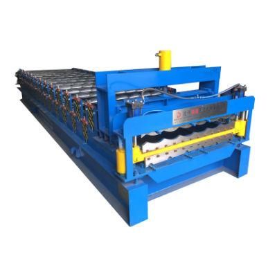 Double Layer Trapezoidal Roof and Glazed Tile Building Material Roll Forming Machine/Double Layer Sheet Roll Former