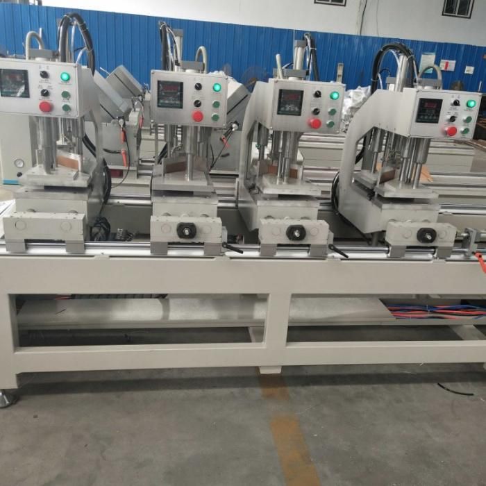 Cheap Price Hot Sale UPVC Window Fabrication Machine of Four Head Seamless Welding Machine