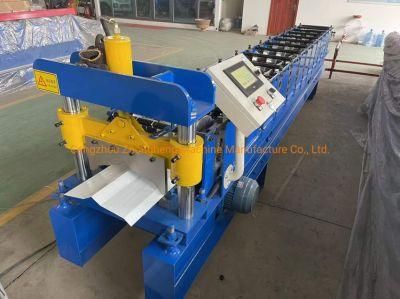 Metal Roof Ridge Cap Roll Forming Machine Roof Ridge Tiles Building Materials Machinery