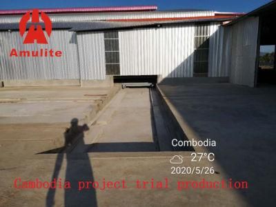 Various Thicknesses Change According to Customer Requirements Cement Fiber Board Machine