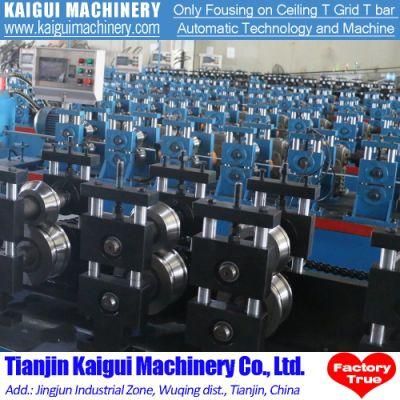 New Arrival Worm Gearbox Ceiling T Grid Roll Forming Machine