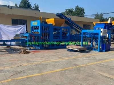 Qt12-15 Fully Automatic Type Concrete Hollow Solid Block Making Machine