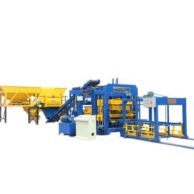 Qt15-15 Hydraulic Hollow Block Making Machine Automatic Colorful Pavement Brick Machine