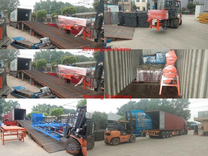 Xm1-25 Semi Automatic Soil Hollow Block Machine Clay Interlocking Brick Making Machine with Hydraulic System