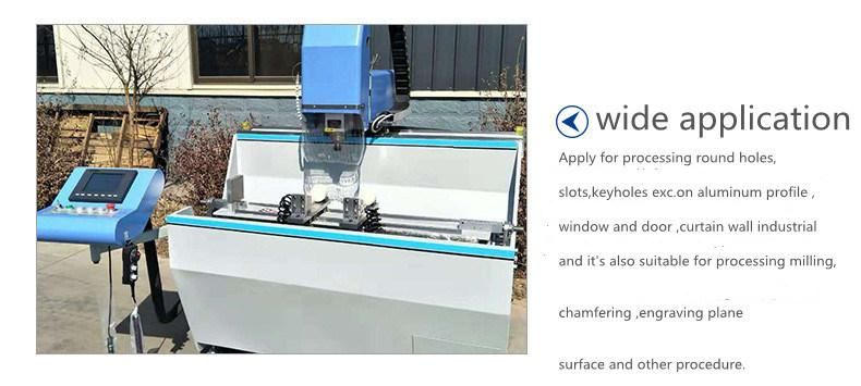 Window Machine Aluminum Fabrication Machines Drilling Machine for Aluminum Profile