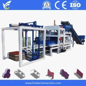 Qt4-18 Automatic Hydraulic Concrete Block Machine for Making Hollow and Solid Block in Ghana