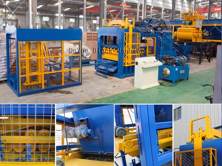 Best Quality Duyueqt4-15 Concrete Curb Stone Block Making Machine in Kenya