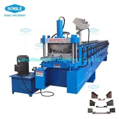 1.3mm Galvanized Steel Shutter Door Frame Roll Forming Machine with Embossing Design Roll Forming Machine