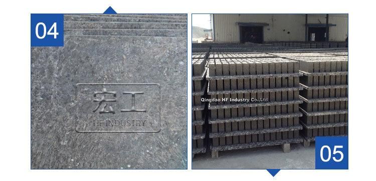 Paleta Fibra Glass Concrete Machine High Quality Gmt Pallet for Paving Stone Hollow Block Making in Brasil