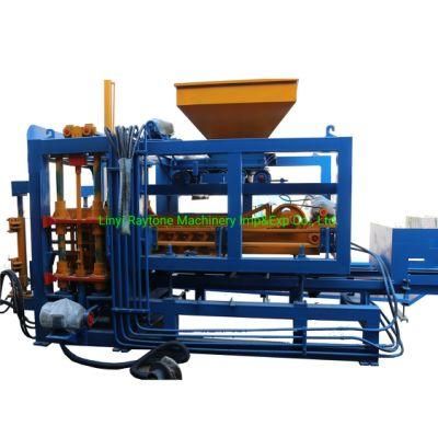 Qt6-15 Full Automatic Curbstone Block Making Plant Hydraulic Paver Block Machine
