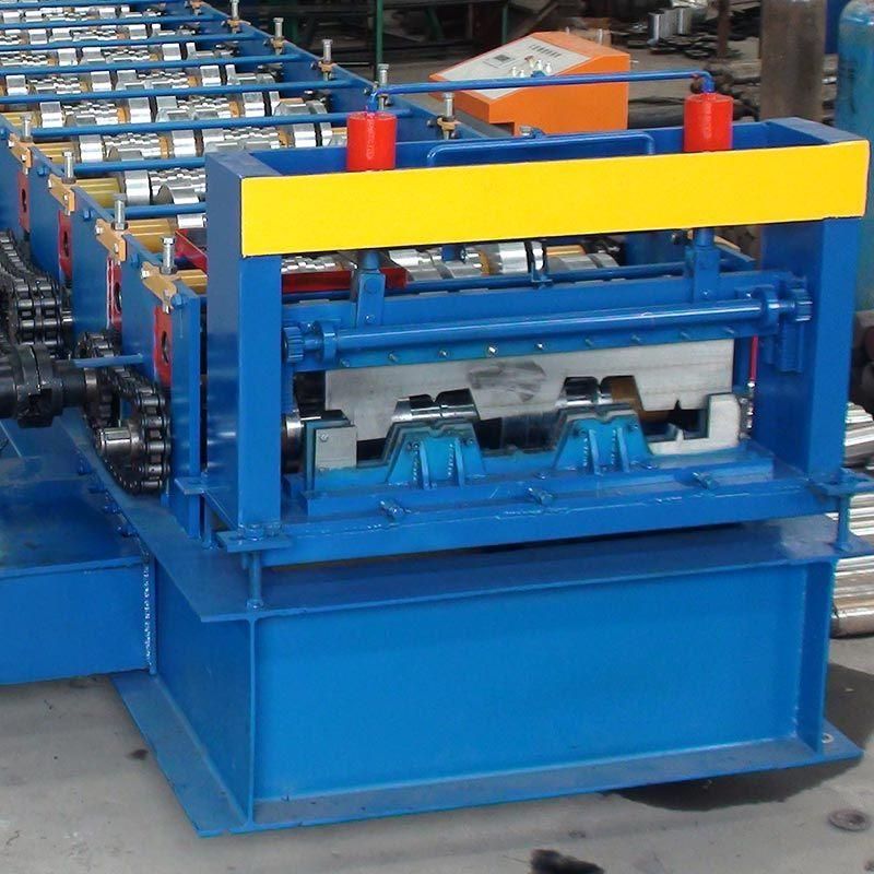 Floor Decking Plate Roll Forming Machine