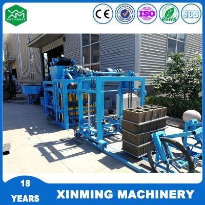 Qt4-25 Automatic Block Making Machine Concrete Mixer Machinery Construction Block Machine