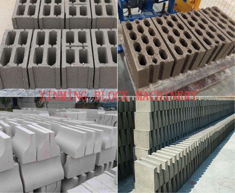 Qt40-3A Mobile Block Machine Concrete Brick Making Machine