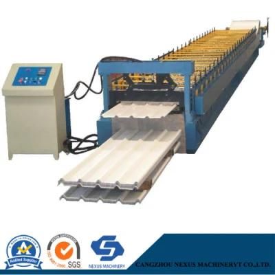 Coloured Sheet Molding Metal Trapezoidal Roofing Machine