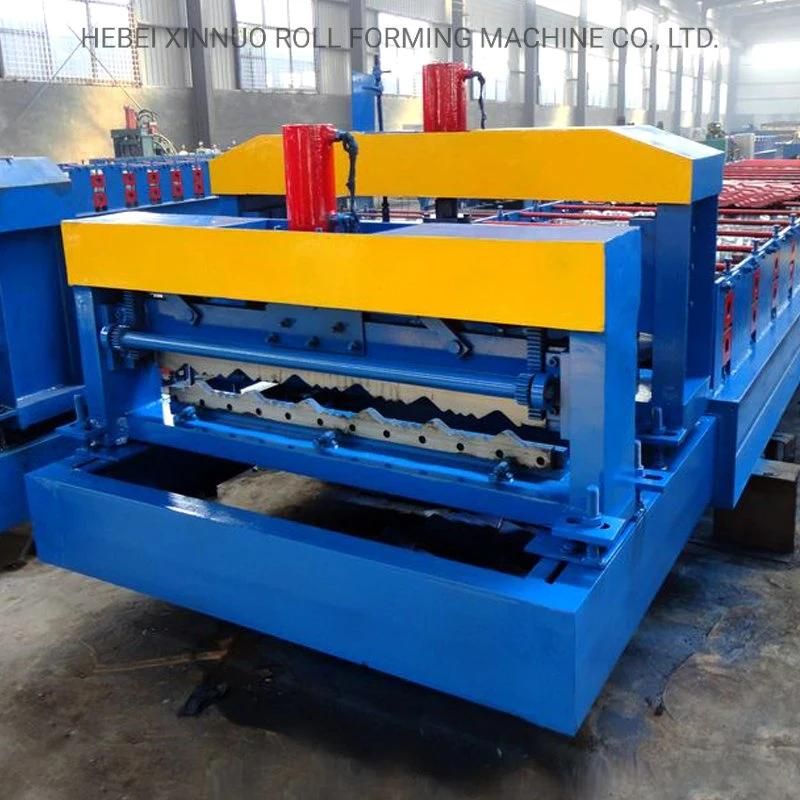 Xinnuo 960mm Glazed Tile Metal Sheet Roll Forming Machine in Stock