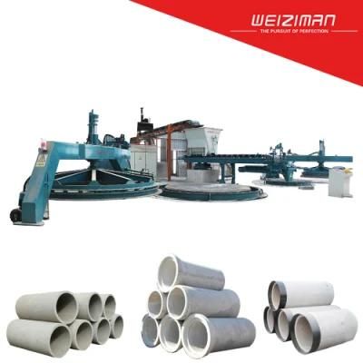 Reinforced Vertical Core Vibration Concrete Pipe Making Machine