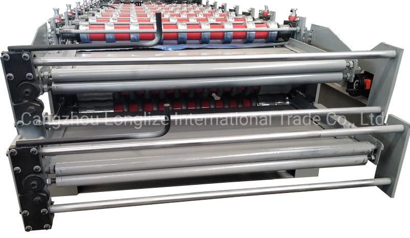 Aluminium Round Corrugated Roofing Sheet Roll Forming Machine