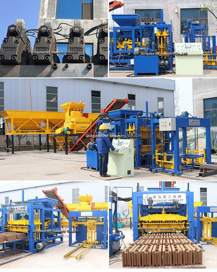 Qt5-15 Full Automatic Brick Making Machine Price List Concrete Block Machine for Sale