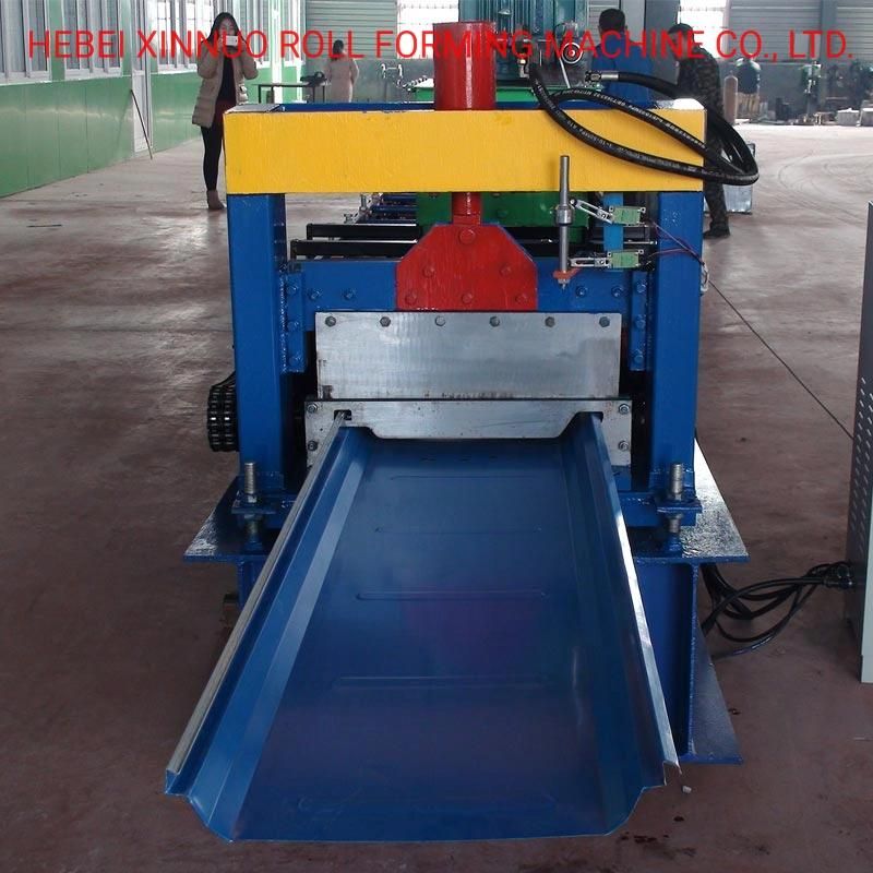 Joint-Hidden Type Big Span Steel Roof Panel Construction Making Roll Forming Machine