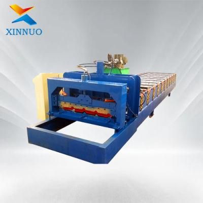 Glazed Shaped Step Roof Tile Roll Forming Machine