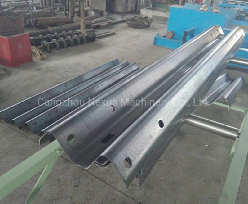 High Speed Automatic W Beam Guard Rail Roll Forming Machine for Sale