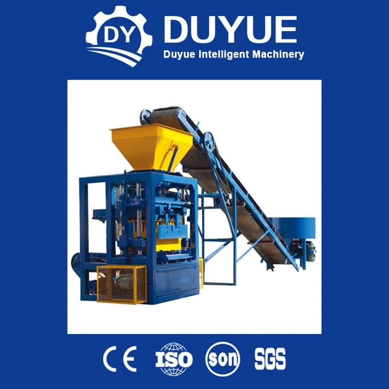 Qt4-24 Concrete Hollow Block Making Machine