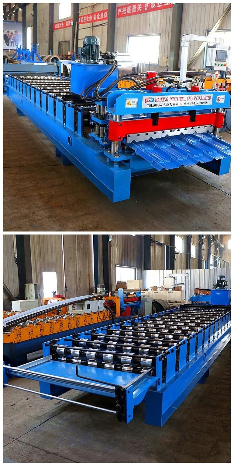 Aluminum Glazed Sheet Roll Forming Machine