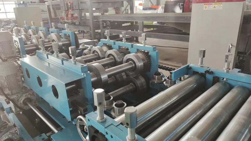 Automatic Changed CZ Purlin Cold Roll Forming Machine Interchangable CZ Channel Machine