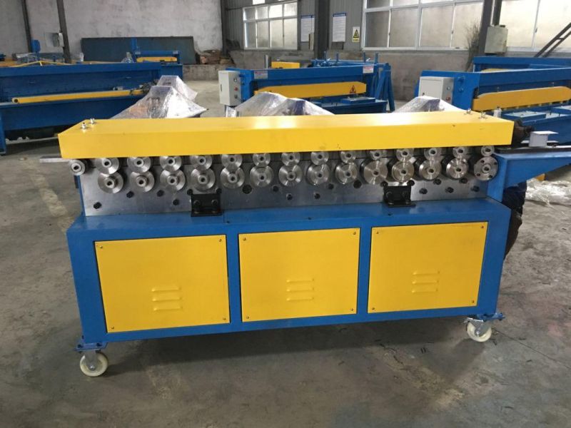 Air Duct Metal Sheet Flang Machine HVAC Duct Machine Tdf Flange Pipe Roll Forming Machine