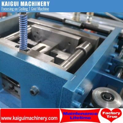 Building Material Ceiling T Grid Making Forming Machine From China