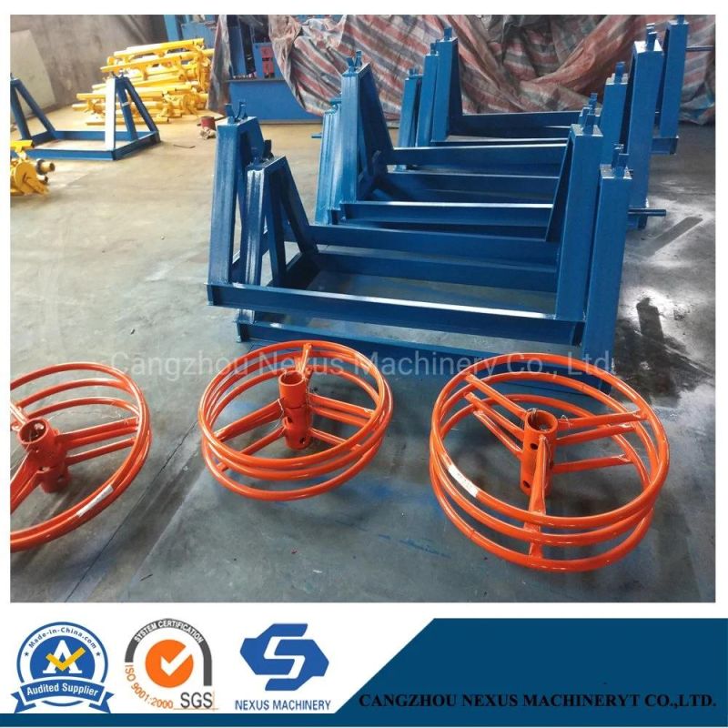 Manual Metal Coils Uncoiler Machine 5 Tons Passive Decoiler