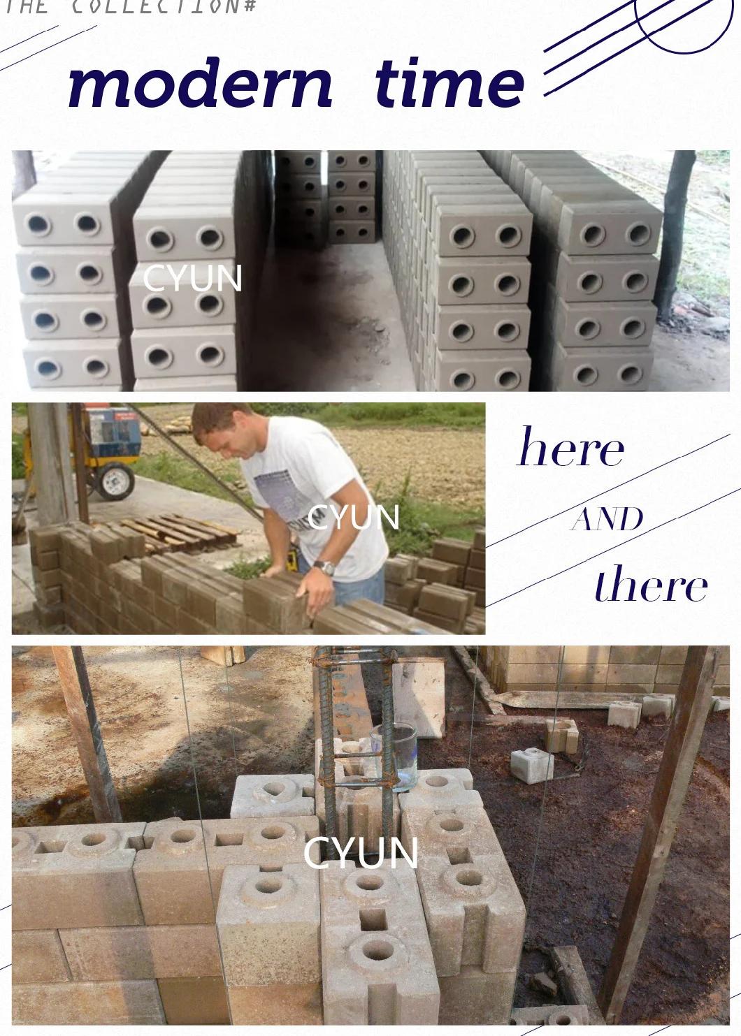 Cy10-10 Hydraulic Press Brick Making Machine for 20000 Bricks Production Line