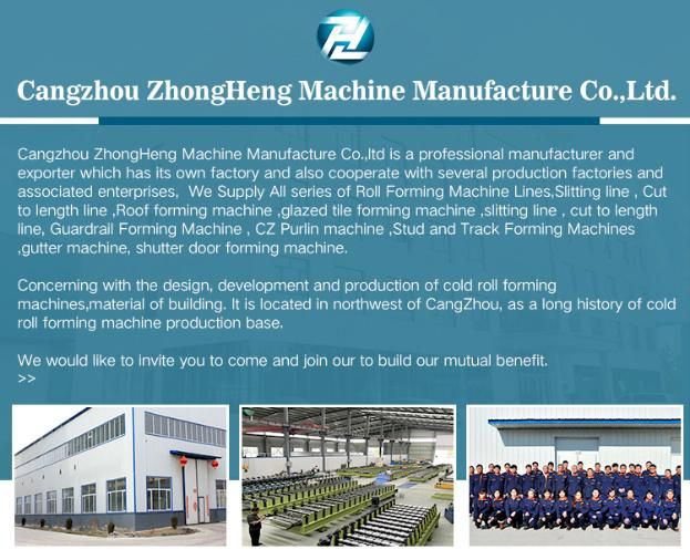 Galvanized Metal Roof Ridge C-a-P Roll Forming Machine Watershed Roofing Sheet Making Machine Tile Making Machinery