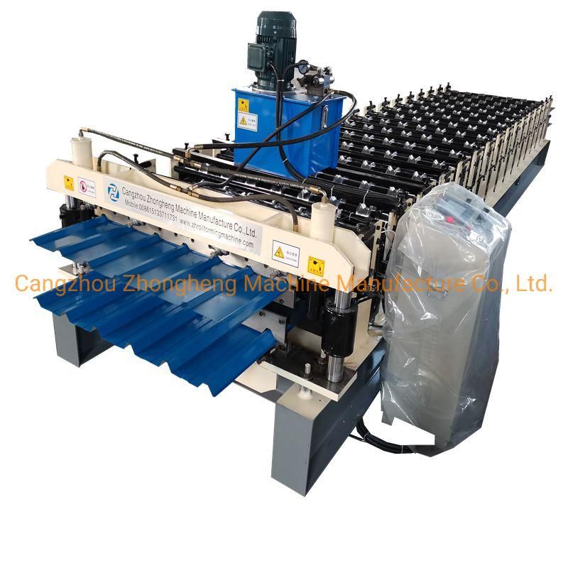 Double Layer Ibr Panel Rib and AG Panel Steel Shingles Metal Roofing Sheet Making Machine Double Layer Roll Forming Machine