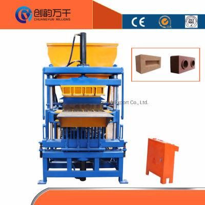 4-14 Automatic Soil Fly Ash Brick Making Machine Lego Interlocking Earth Brick Machine