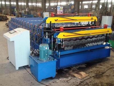 Longspan Roof Panel Double Layer Roll Forming Machine