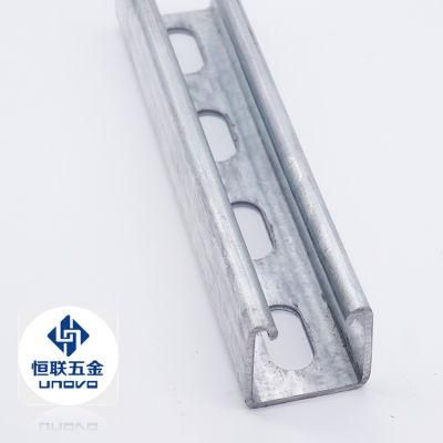 High Quality Standard Lipped C Purlin C Section C Channel Steel Dimensions Unovo