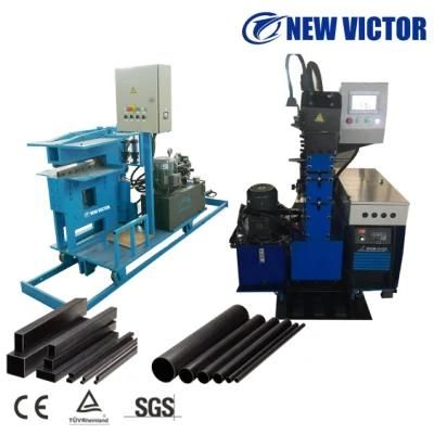 Round to Square Machines Tube Hf Welding ERW Ms Steel Pipe Weld Mill Rolling Forming Making Machine