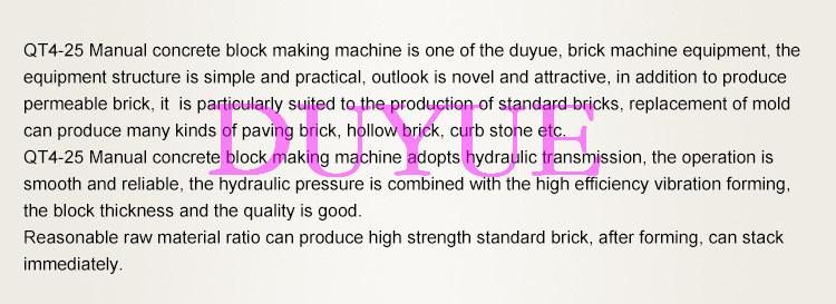 Fully Automatic Cocnrete Liock Making Machine Pavers Brick Machine