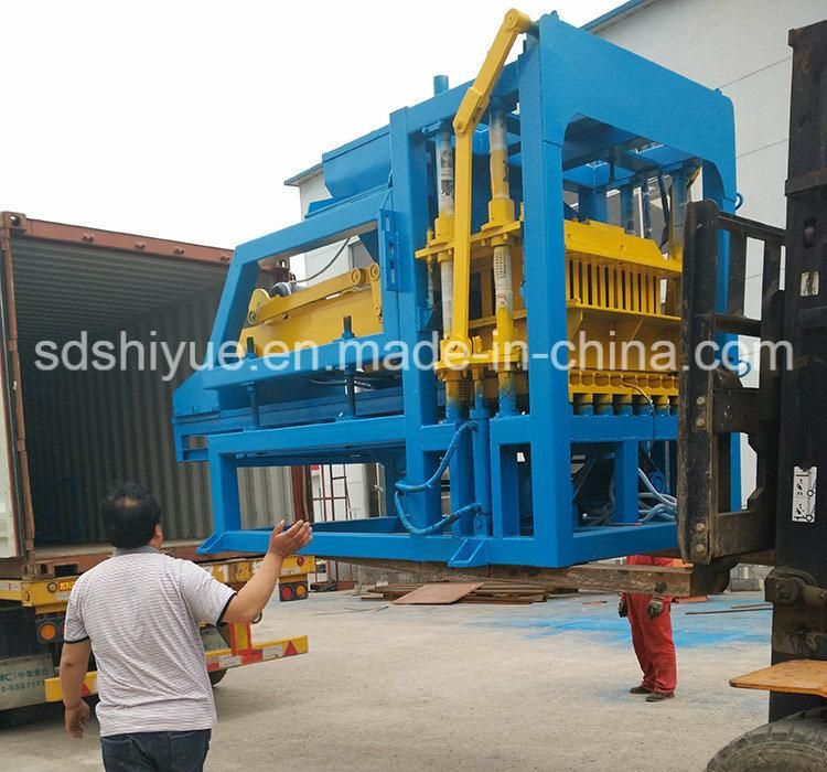 Qt4-15 Automatic Concrete Brick /Block Making Machine
