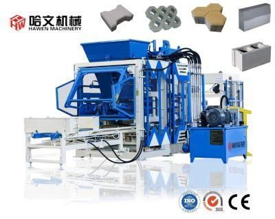 Automatic Wall Retaining Block Brick Paver Block Concrete Brick Making Machine in Construction Machinery