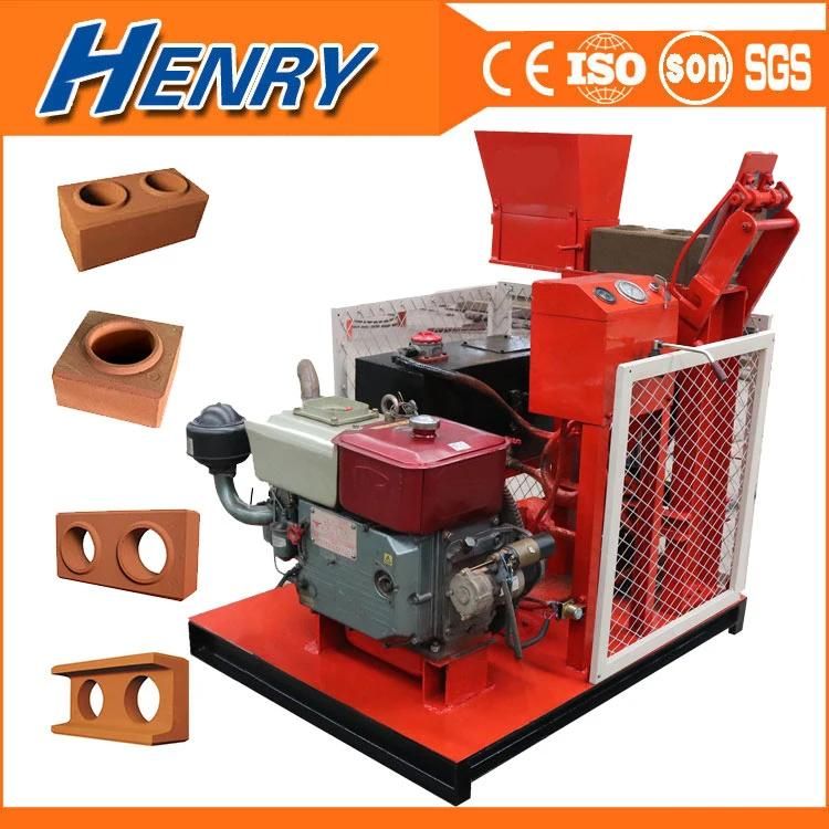 Hr1-25 Ecological Interlocking Brick Making Machine Lego Clay Brick Machine