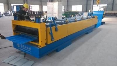 Customized High Productivity Double Layer Wall Sheet Roller Coated Steel Roof Panel Roll Forming Machine