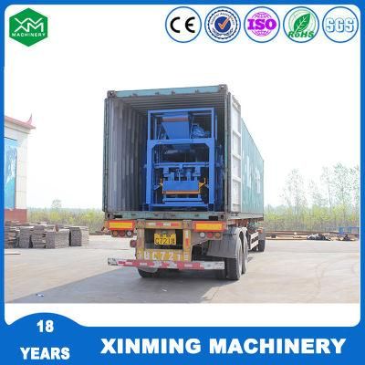 New Design Qt40-1 Concrete Block Making Machine Hollow Brick Machine