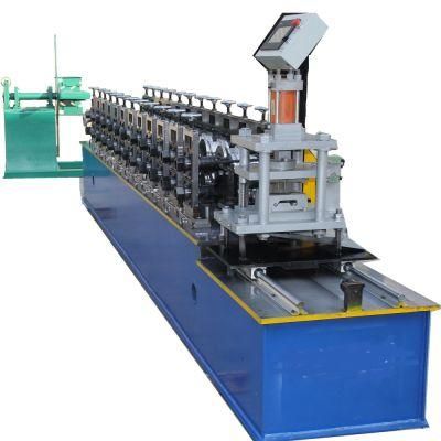 Shutter Door Bottom Roll Forming Machine PLC Control System Shutter Window Lath Roll Forming Machine