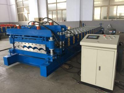 Glazed Tile Roof Sheet Roll Forming Machine Glazed Tile Making Machine