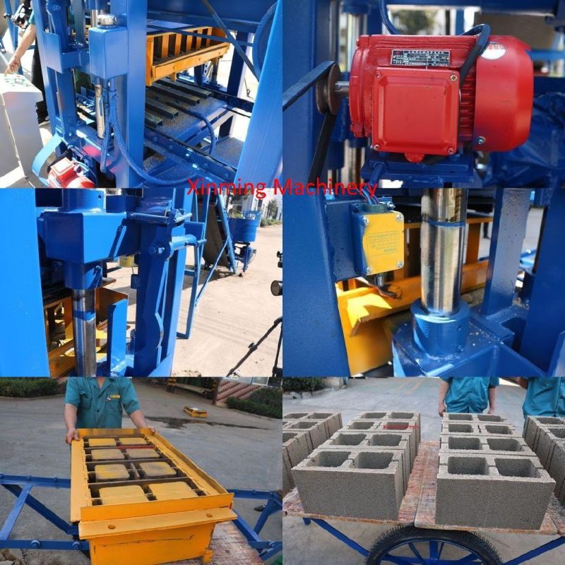 Qt4-24 Block Brick Making Machine in China