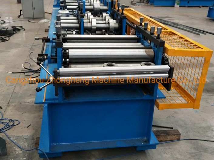 Roll Forming Speed Metal Studs Track Roll Forming Machine/ Drywall Steel Material Light Keel Machine /C Purlin Machine