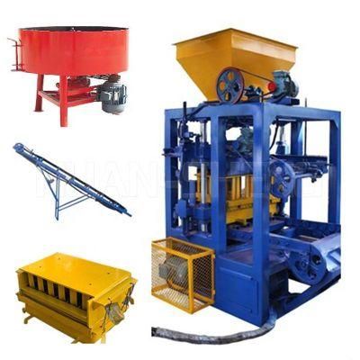 China Low Price Semi Automatic Cement Sand Block Making Machine